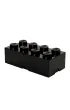 Pojemnik klocek LEGO Brick 8 Czarny