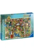 Puzzle 1000 el. Magiczny rega� z ksi��kami 2 Ravensburger