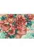 Ideyka Diamentowa mozaika - Romantyzm kwiat�w 30x40cm