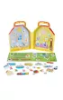 Peppa. Zestaw domek + piankowe naklejki Tm Toys
