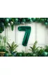 Godan Balon foliowy B&C cyfra 7 ziele� butelkowa 85cm
