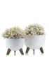 HowHomely Donica Rosa linea ECO recykling bia�a