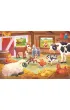 Puzzle 2x20 el. SuperColor. The Farmyard Family Clementoni