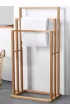 Bathroom Solutions Bambusowy stojak na r�czniki br�zowy