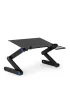 Modernhome Podstawka stolik stojak pod laptop aluminiowy sk�adany z regulacj� 2 blaty