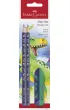 Faber-Castell Zestaw szkolny Dinozaur 2 o��wki + gumka