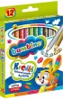 St. Majewski Kredki w oprawie drewnianej Bambino 12 szt.