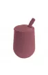 Ezpz Silikonowy kubeczek ze somk Mini Cup + Straw Training System Mauve 120 ml