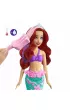 Disney Princess. Lalka Arielka zmiana koloru HLW00 Mattel
