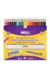 Strigo Kredki o��wkowe Jumbo tr�jk�tne z temper�wk� 24 szt.