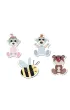 PUZZLE Baby Classic Przyjacielskie Bobaski 36139 Trefl