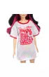 Barbie Fashionistas. Lalka Sukienka kropki HRH12 Mattel