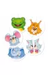 Puzzle Uk�adanka edukacyjna Po��wki i g��wki Kukuryku