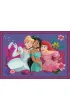 Puzzle 4w1 - SuperColor. Disney Princess (12+16+20+24 el.) Clementoni