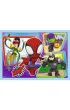 Puzzle 4w1 - Ekipa Spidey`a Spidey and his Amazing Friends, Marvel (12+15+20+24 el.) Trefl