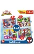 Puzzle 4w1 - Ekipa Spidey`a Spidey and his Amazing Friends, Marvel (12+15+20+24 el.) Trefl
