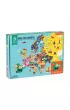 Puzzle Mapa Europy z elementami w kszta�cie pa�stw 5+ Mudpuppy