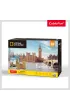 Puzzle 3D 94 el. National Geographic Big Ben Cubic Fun