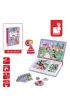 Puzzle Magnetyczna uk�adanka Ksi�niczki Magnetibook Janod