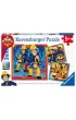 Puzzle 3x49 el. Stra�ak Sam na ratunek! Ravensburger