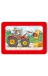 Puzzle 3x6 el. Traktor, koparka i ci�ar�wka Ravensburger