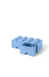 Szuflada klocek LEGO Brick 8 Jasnoniebieska