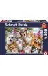 Puzzle 500 el. Koty robi� selfie Schmidt