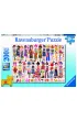 Puzzle dla dzieci 200 el. Przyjaciele i kwiaty Ravensburger