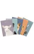 Top-2000 Zeszyt Sweet Animal A5 z marginesem Kratka, 5 mm, margines 32 kartki