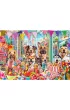 Puzzle 2x500 el. Puszy�ci przyjaciele Trefl