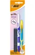 Bic Pi�ro wieczne + wk�ady + wymazywacz niebieski Easy Clic Standard FP blister 1+6+1