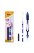 Bic Pi�ro wieczne + wk�ady + wymazywacz niebieski Easy Clic Standard FP blister 1+6+1