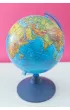 Globus z map� fizyczn� i aplikacj� 21 cm