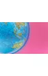 Globus z map� fizyczn� i aplikacj� 21 cm