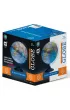 Globus z map� fizyczn� i aplikacj� 21 cm