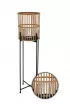 ProGarden Lampion bambusowy na stojaku 92 cm