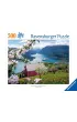 Puzzle 500 el. 2D Skandynawska idylla Ravensburger