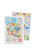 Puzzle obserwacyjne 117 el. Mapa Polski Bright Junior Media