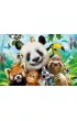 Puzzle 200 el. Weso�e zwierzaki Schmidt