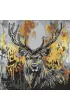 Ideyka Diamentowa mozaika - Z�oty jele� 40x40cm