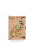 Puzzle drewniane eko 129 el. Tyranozaur rex A3 Maksik