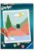 Ravensburger Malowanie po numerach CreArt - Minimalistyczny krajobraz 2 24x30cm