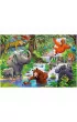 Puzzle 40 el. Zwierz�ta w d�ungli Castorland