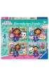 Puzzle dla dzieci 4w1 - Koci Domek Gabi (12+16+20+24 el.) Ravensburger