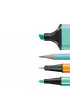 Zestaw Cienkopis STABILO point 88 mini, Flamaster STABILO Pen 68 Mini, zakre�lacz BOSS Mini Pastellove 2.0, o��wek Swano Pastel - etui 35 szt.