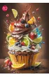 Puzzle 500 el. Crazy Cake CherryPazzi