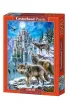 Puzzle 1500 el. Wilki i zamek Castorland