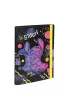 Teczka przestrzenna tekturowa A5 z gumk� Disney Black Stitch 3cm