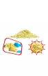 Piasek do formowania w pude�ku 2kg foremki niebieski