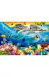Puzzle 1000 el. Dolphins in the Tropics Castorland